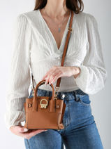 Sac Bandouli�re Xs Equestre Cuir Etrier Beige equestre EEQT142X-vue-porte