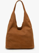 Hobo L Cavalier Nubuck Cuir Etrier Beige cavalier nubuck ECAN154L