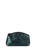 Trousse S Etincelle Irise Cuir Etrier Vert etincelle irisee EETI652