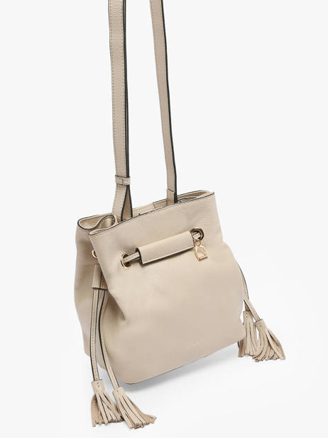 Small Leather Tradition Bucket Bag Etrier Beige tradition ETRA004S other view 2