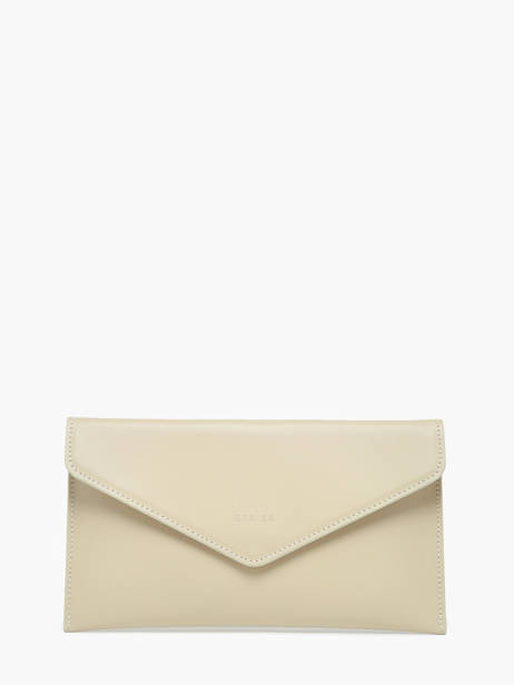 Pochette De SoirÃ©e M Paddock Cuir Etrier Beige paddock TLOS1670
